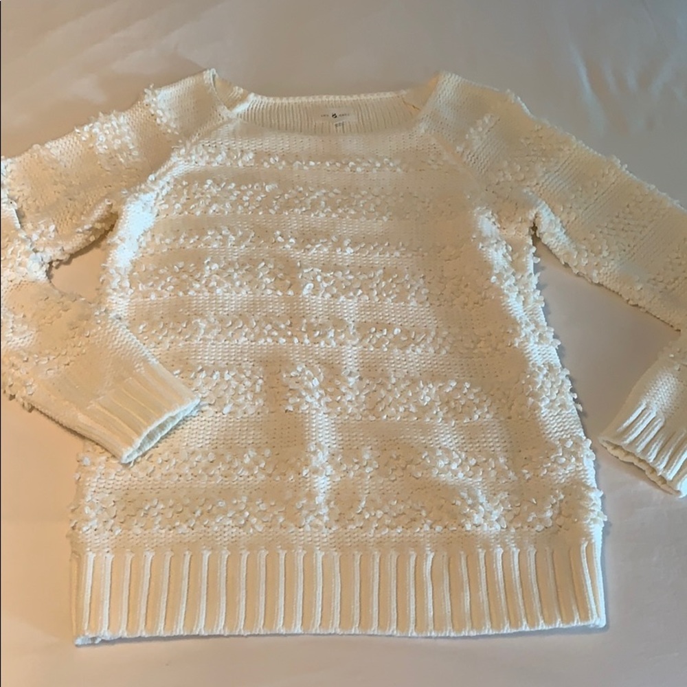 Lou & Grey cream sweater